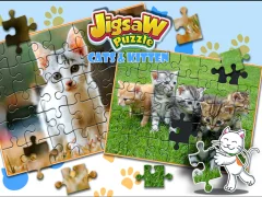 Žaidimas Jigsaw Puzzle Cats & Kitten internete