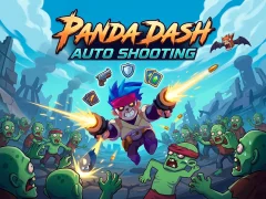 Žaidimas Panda Dash Auto Shooting internete