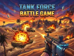 Žaidimas Tank Force Battle Game internete