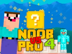 Žaidimas Noob vs Pro 4 Lucky Block internete