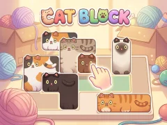 Žaidimas Cat Block internete