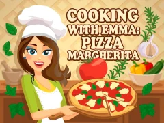Žaidimas Cooking with Emma Pizza Margherita internete