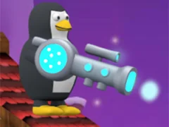 Žaidimas Penguin vs Snowmen internete