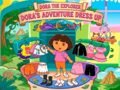 Žaidimas Dora The explorer Dora's Adventure Dress Up internete