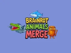 Žaidimas Brainrot Animals Merge internete