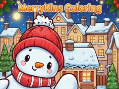 Žaidimas MerryKins Coloring internete