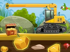 Žaidimas Gold Truck Crane internete