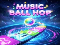 Žaidimas Music Ball Hop internete
