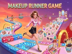 Žaidimas Makeup Runner Game internete