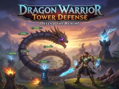 Žaidimas Dragon Warrior Tower Defense internete