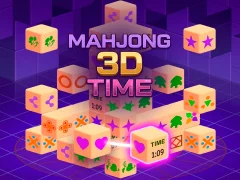 Žaidimas Mahjong 3D Time internete
