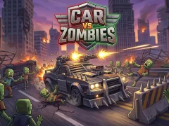 Žaidimas Car VS Zombies internete
