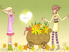 Žaidimas Love Couple Slide internete