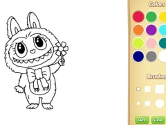 Žaidimas Labubu Doll Coloring Book for Kids internete