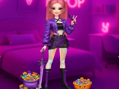 Žaidimas K-Pop Halloween Dress Up internete