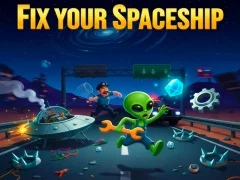 Žaidimas Fix your Spaceship internete