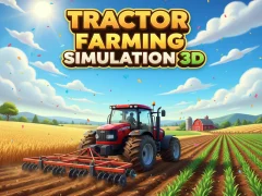 Žaidimas Tractor Farming Simulation 3D internete