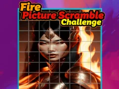 Žaidimas Fire Picture Scramble Challenge internete