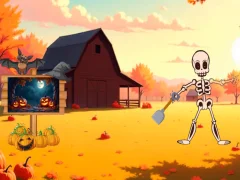 Žaidimas Find Candy Pumpkin Field Escape internete