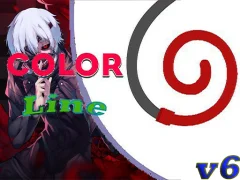 Žaidimas coloring lines v6 internete