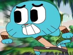 Žaidimas Gumball Jump adventure internete