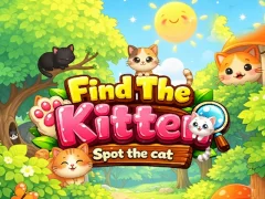 Žaidimas Find the Kitten Spot the Cat internete