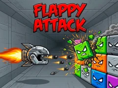 Žaidimas Flappy Attack internete