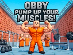 Žaidimas Obby Pump Up Your Muscles! internete