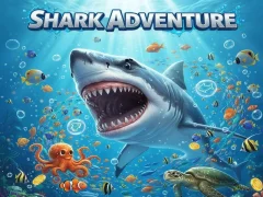 Žaidimas Shark Adventure internete