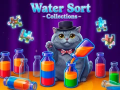 Žaidimas Water Sort - Collections internete
