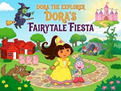 Žaidimas Dora The explorer Dora's Fairytale Fiesta internete
