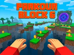 Žaidimas Parkour Block 6 internete