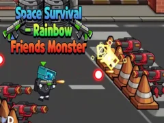 Žaidimas Space Survival - Rainbow Friends Monster internete