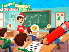 Žaidimas Teacher Simulator Christmas Exam internete