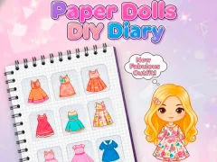 Žaidimas Paper Dolls DIY Diary internete