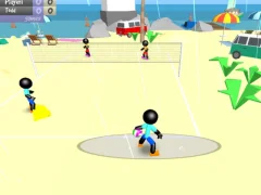 Žaidimas Stickman Beach Volleyball internete