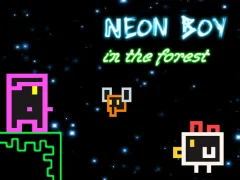 Žaidimas Neon Boy in the forest internete