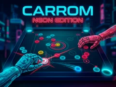 Žaidimas Carrom Neon Edition internete