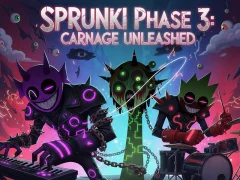 Žaidimas Sprunki Phase 3: The Carnage Continues internete