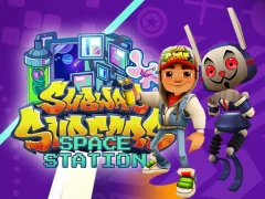 Žaidimas Subway Surfers Space Station internete