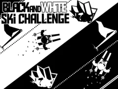 Žaidimas Black and White Ski Challenge internete