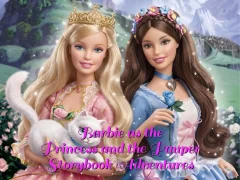 Žaidimas Barbie as the Princess and the Pauper Storybook Adventures internete