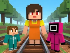 Žaidimas Squid Game Craft Runner internete