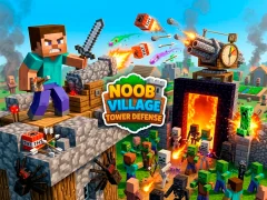 Žaidimas Noob Village Tower Defense internete