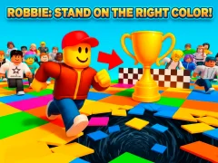 Žaidimas Robbie: Stand on the Right Color! internete