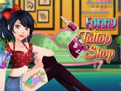 Žaidimas Funny Tattoo Shop internete
