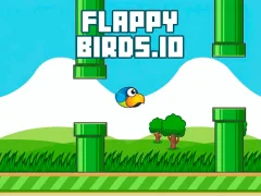 Žaidimas FLAPPY BIRDS.io internete