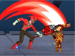 Žaidimas Power Rangers Space war internete