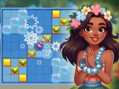 Žaidimas Block Puzzle Tropical Story internete