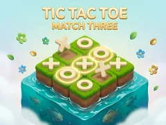 Žaidimas Tic Tac Toe: Match Three internete